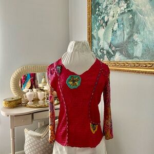 Fabulous Vintage Alberto Malaki Picasso Style Top